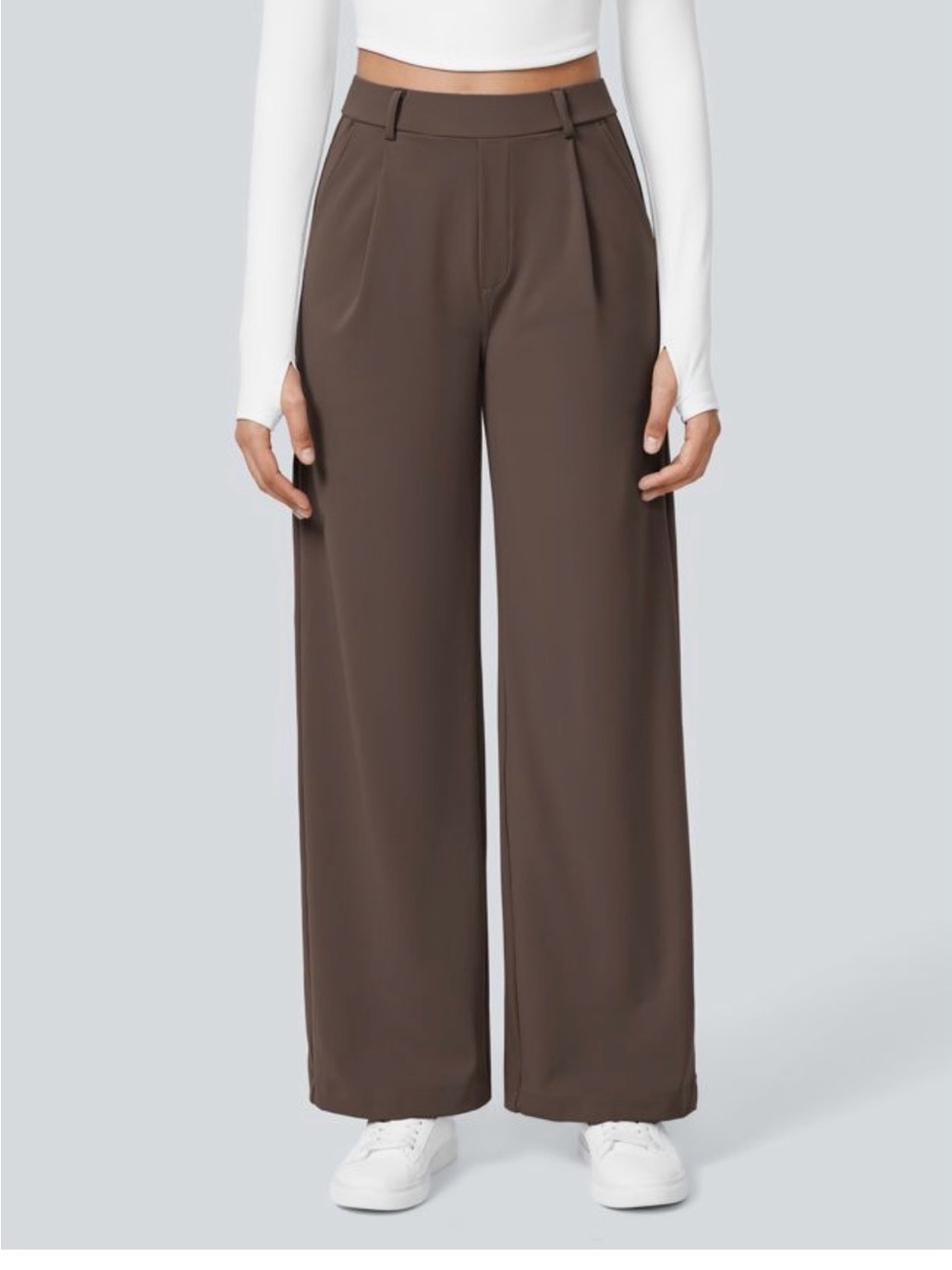 Halara Flex™ DayStretch High Waisted Pocket Straight Leg Work Pants